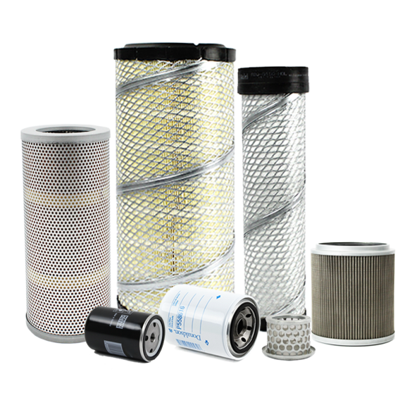 Holm air filters, fuel filters, oil filter and hydraulic filters to suit Komatsu PC128US-2 Excavators (K80-1457-HOL)