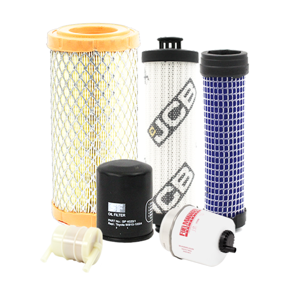 JCB 18Z1 Mini Excavator 1000Hr Filter Kit Holm
