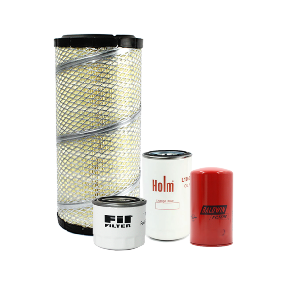 Holm oil filter, fuel filters and air filter to suit Hitachi ZX135US Excavators (K80-1479-HOL)