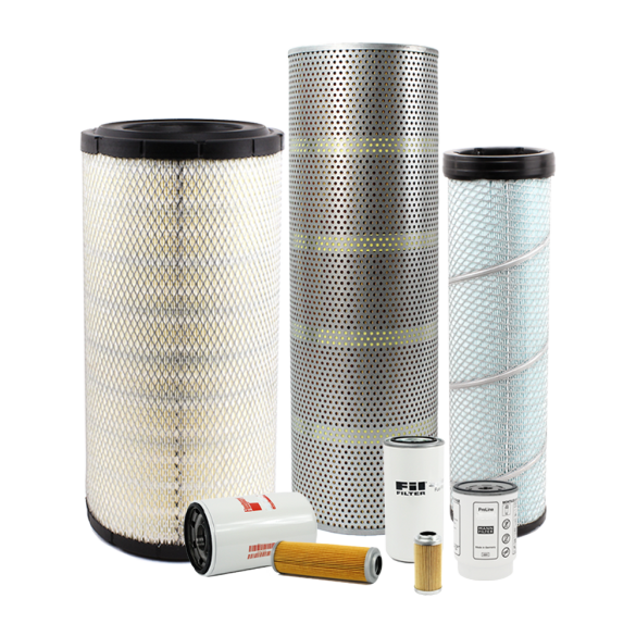 Holm air filters, fuel filters, oil filter and hydraulic filters to suit Doosan DX140LC  Excavators (K80-1515-HOL)