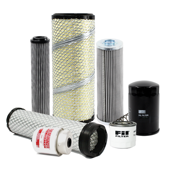 Holm air filters, fuel filters, hydraulic filters and oil filter to suit JCB 8065RTS Excavators (K80-1519-HOL)