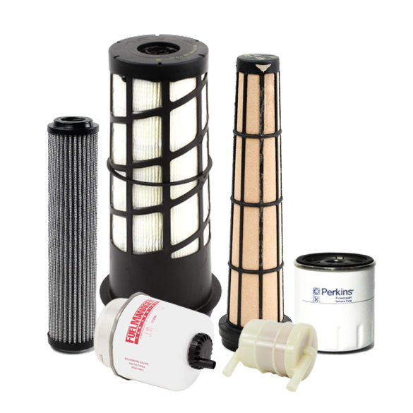 Holm air filters, fuel filters, hydraulic filter & oil filter to suit JCB 8014CTS Excavators (K80-1522-HOL)