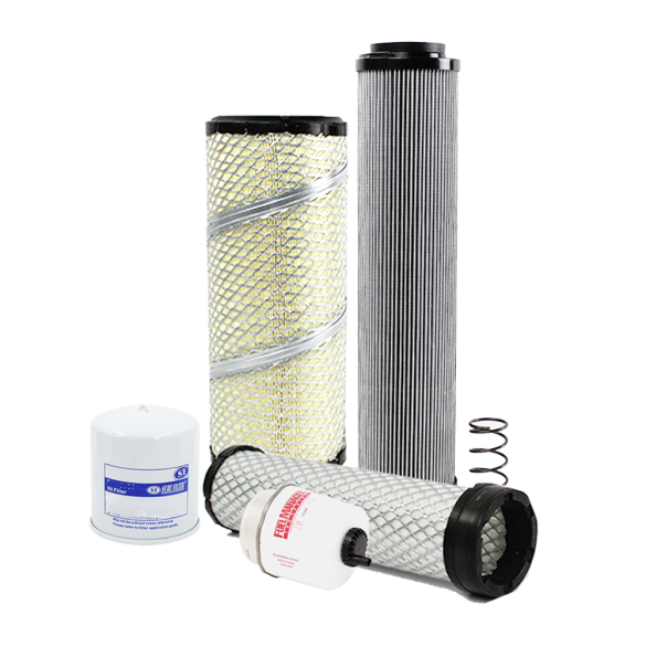 Holm air filters, fuel filter, hydraulic filter and oil filter to suit JCB 8080ZTS Excavators (K80-1524-HOL)