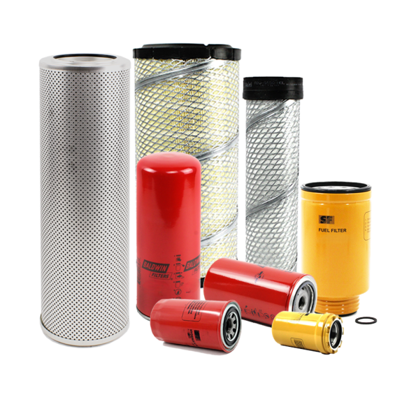 Holm air filters, fuel filters, hydraulic filters and oil filter to suit Caterpillar 312D Excavators (K80-1525-HOL)