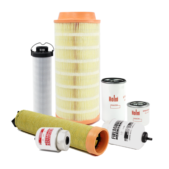 Holm air filters, fuel filters, oil filter, transmission filter & hydraulic filter to suit JCB 535-125 Telehandlers (K80-1526-HOL)