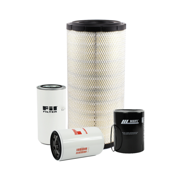 Holm air filter, fuel filters and an oil filter to suit Doosan DX170W-5 Excavators (K80-1535-HOL)