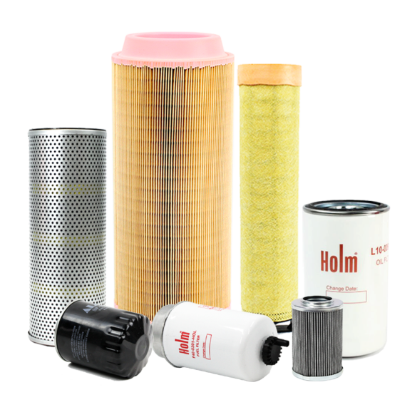 Holm air filters, fuel filters, hydraulic filters & oil filter for JCB JS130LC Tier 2 Tracked Excavators (K80-1551-HOL)