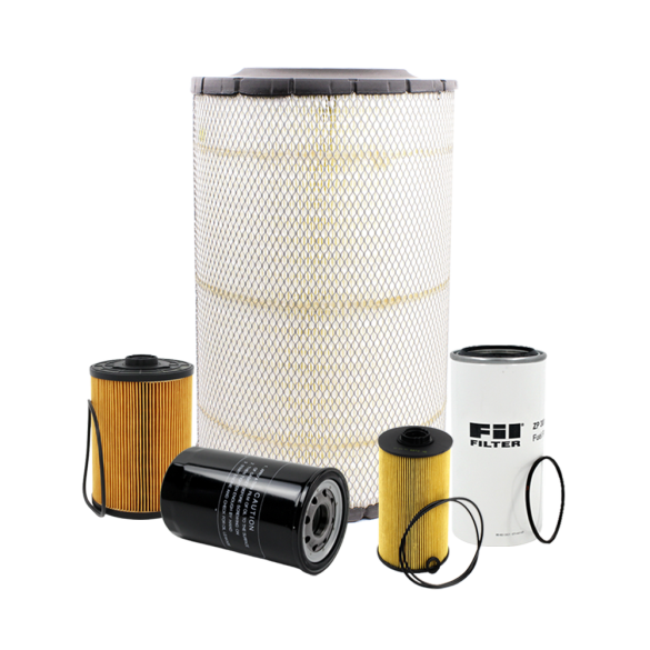 Holm air filter, fuel filters and oil filter to suit Kobelco SK350LC-10 Excavators (K80-1557-HOL)