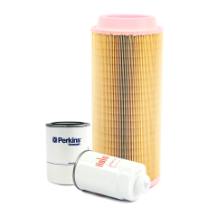 Holm main air filter, fuel filter & oil filter to suit JCB 532-120 Telehandlers with a Perkins Turbo engine (K80-1559-HOL)