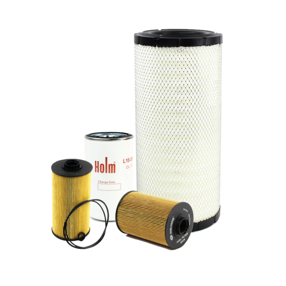 Holm air filter, fuel filters & oil filter to suit Case CX130B Excavators (K80-1583-HOL)