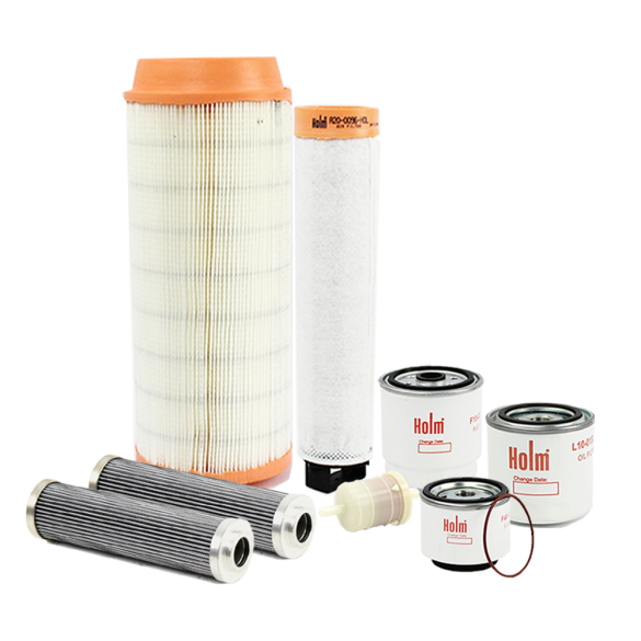 Holm air, fuel, oil & hydraulic filters to suit Hamm HD14VV Rollers with Kubota V2203 engine (K80-1589-HOL)