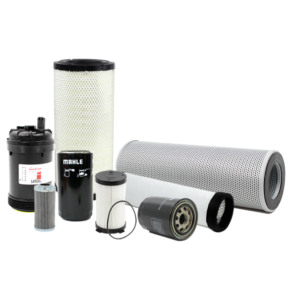 Holm air, fuel, oil and hydraulic filters to suit Hyundai HX140AL Excavators (K80-1623-HOL)