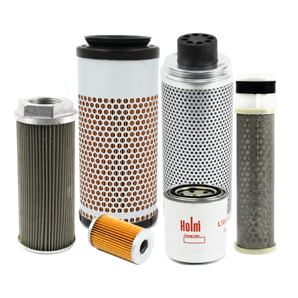 Holm air filters, fuel filter, hydraulic filters and oil filter to suit Kubota KX71-3 Excavators (K80-1624-HOL)