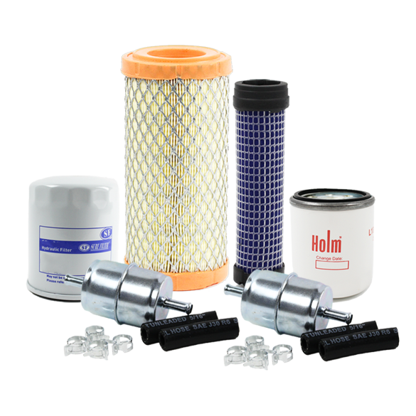 Holm oil filter, fuel filter, hydraulic filter and air filters to suit Kubota G21 Tractors (K80-1640-HOL)