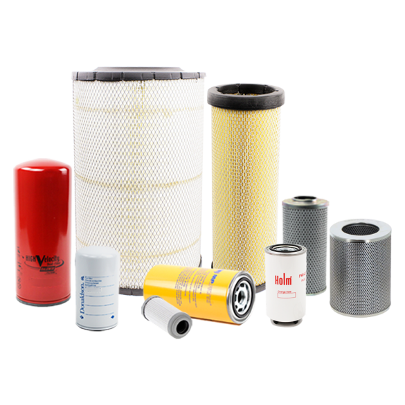 Holm air filters, oil filter, fuel filters and hydraulic filters to suit Komatsu PC360LC-10 Excavators (K80-1655-HOL)