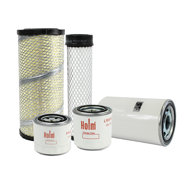 Holm air filters, fuel filter, hydraulic filter and oil filter to suit Ausa D300AMG Site Dumpers (K80-1669-HOL)