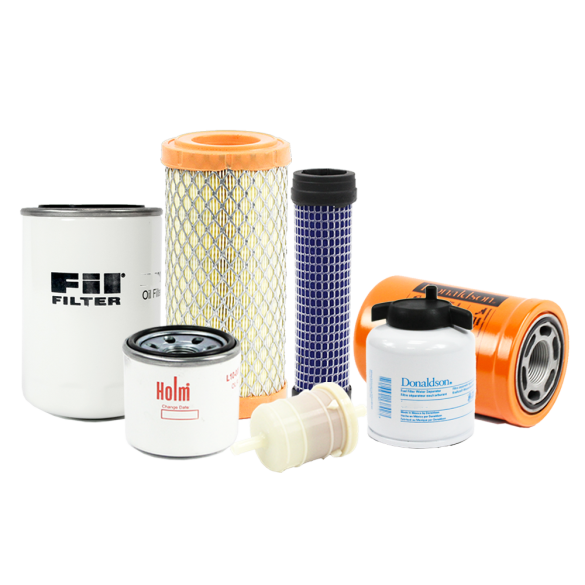 Holm air filters, fuel filters, oil filter and hydraulic filters to suit Bobcat E17 Excavators from 2019 onwards (K80-1684-HOL)