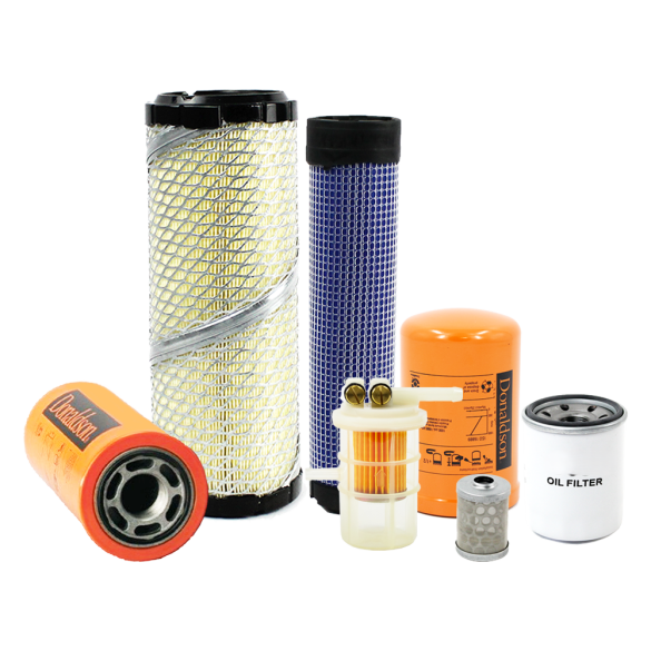 Holm air filters, fuel filters, hydraulic filters and oil filter to suit Volvo EC25 Excavators (K80-1695-HOL)