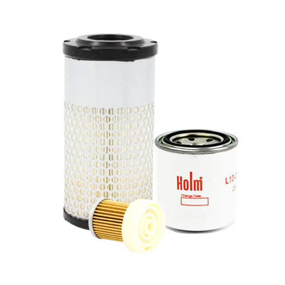 Holm air filter, fuel filter and oil filter to suit Kubota B2710 Tractors (K80-1710-HOL)