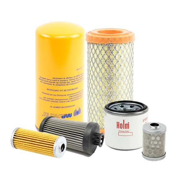 Holm air filter, fuel filters, oil filter and hydraulic filters to suit Volvo EC18C & EC17C Excavators (K80-1721-HOL)