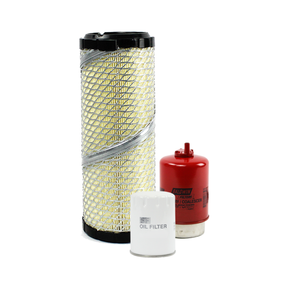 Holm air filter, fuel filter and oil filter to suit Caterpillar CB224D Rollers (K80-1724-HOL)