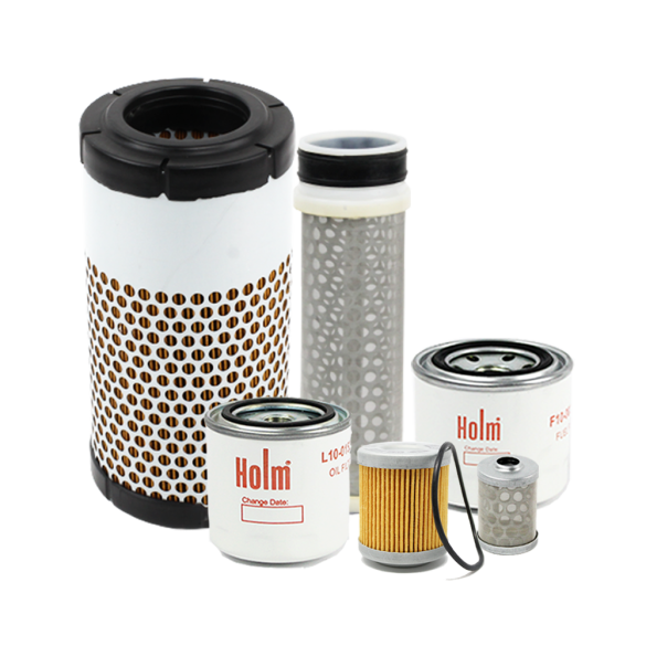 Holm air filters, fuel filters, oil filter and hydraulic filter to suit Kubota U36-4 Excavators (K80-1730-HOL)