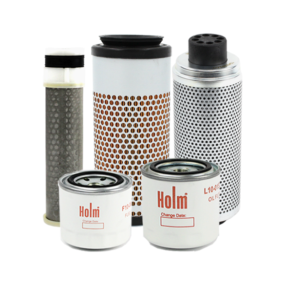 Holm air filters, fuel filter, oil filter and hydraulic filter to suit Kubota U30-2 Excavators (K80-1735-HOL)