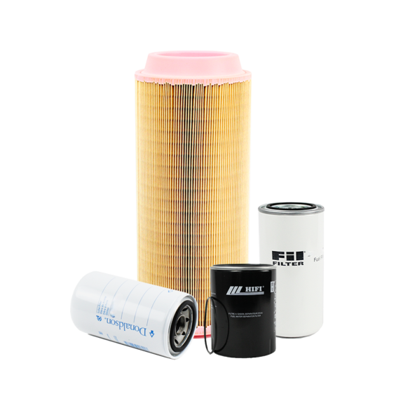 Holm air filter, fuel filter, oil filter and hydraulic filter to suit Doosan DX140R Excavators (K80-1740-HOL)