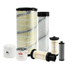 Holm air filters, oil filter, and hydraulic filter to suit Mecalac 6MDX Dumpers (K80-1798-HOL)