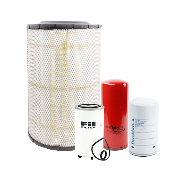 Holm air filter, fuel filters and oil filter to suit Komatsu D65PX-16 Dozers (K80-1810-HOL)