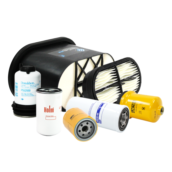 Holm air filters, fuel filters, oil filter and hydraulic filters to suit JCB 3CX Backhoe Loaders (K80-1827-HOL)