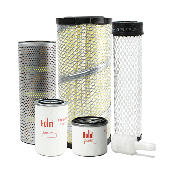 Holm air, oil, fuel and hydraulic filters to suit Yanmar SV100 VCR Excavators (K80-1847-HOL)