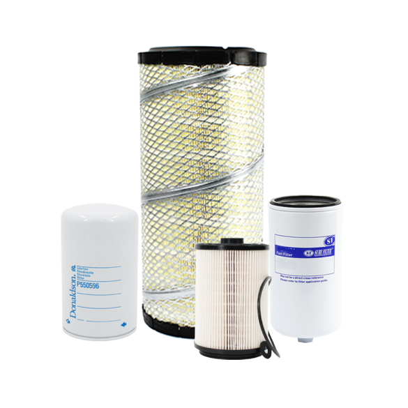 Holm air filter, fuel filters and oil filter to suit Sany SY155U Excavators with Isuzu engine (K80-1854-HOL)