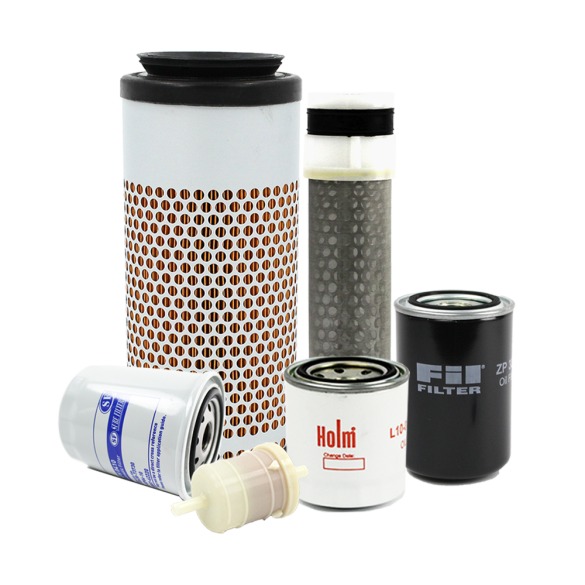 Holm air filters, fuel filter, hydraulic filters and oil filter to suit Kubota F3890 Mowers with V1505 engine (K80-1863-HOL)