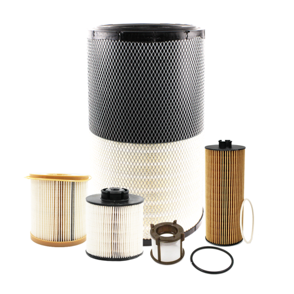 Holm air, fuel and oil filters to suit Bell B30D Articulated Dump Trucks with OM906LA engine (K80-1871-HOL)