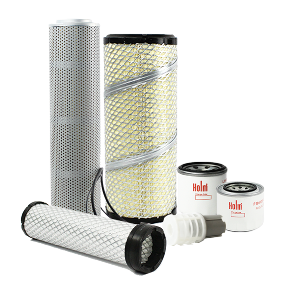 Holm air filters, fuel filters, hydraulic filter and oil filter to suit Bobcat E80 Excavators (K80-1874-HOL)