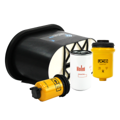 Holm air filter, fuel filters and oil filter to suit JCB 150X HSV Excavators (K80-1876-HOL)