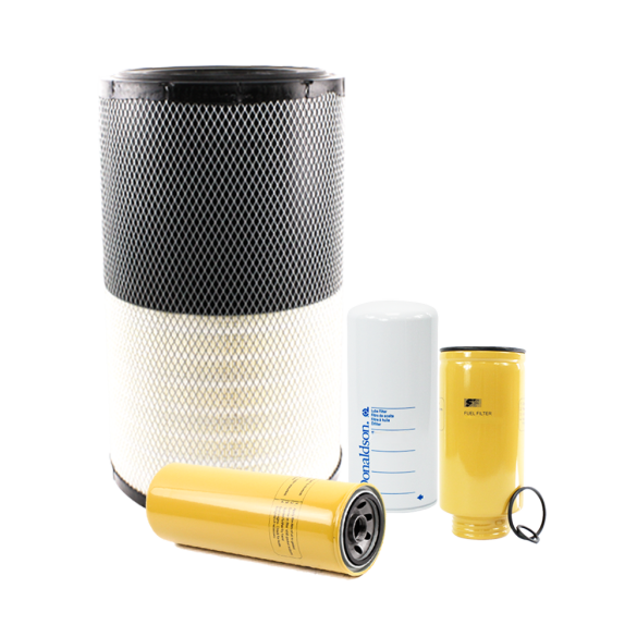 Holm air filter, fuel filters and oil filter to suit Caterpillar 730 C2 Articulated Dumpers (K80-1886-HOL)