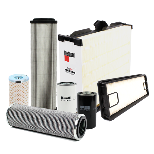 Holm air, fuel, oil and hydraulic filters to suit Vogele 1803-3i/1800-3i Asphalt Pavers (K80-1937-HOL)