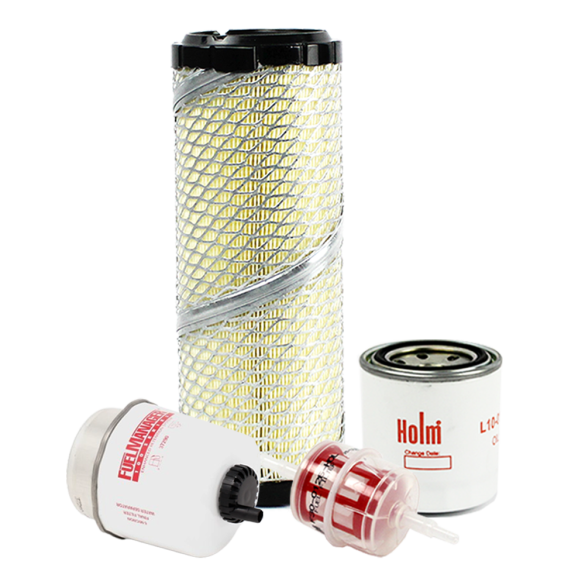 Holm air filter, fuel filters and oil filter to suit JCB CT160-80 Rollers (K80-1980-HOL)