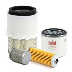 Holm air filter, fuel filters and oil filter to suit Ammann ARR 1575 Trench Rollers with Yanmar 3TNV80 engine (K80-1996-HOL)