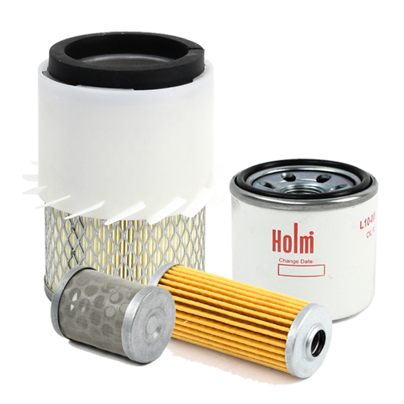 Holm air filter, fuel filters and oil filter to suit Ammann ARR 1575 Trench Rollers with Yanmar 3TNV80 engine (K80-1996-HOL)