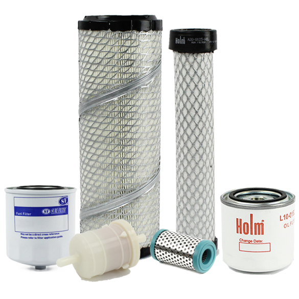 Holm K80-5661-HOL Mecalac TA3 / TA3s Dumper Kubota D1703 1000 Hour Service Kit