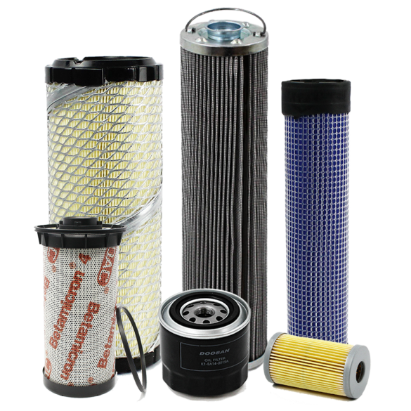 Holm K80-6225-HOL Doosan DX35Z-7 Excavator 1000 Hour Service Kit