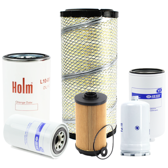 Holm K80-6666-HOL Hitachi ZX130LC-7 Isuzu Engine Bespoke 500Hr Filter Kit