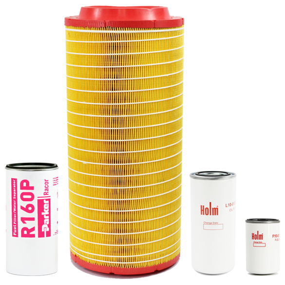 Holm K80-6960-HOL Atlas Copco QAS 200 Volvo TAD733GE Engine 500 Hour Service Kit