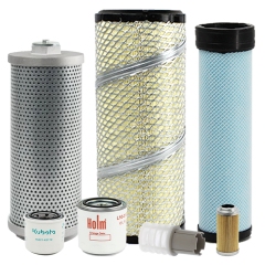Holm K80-7260-HOL Kubota U48-4 Excavator 1000 Hour Service Kit (Genuine Fuel Filters)