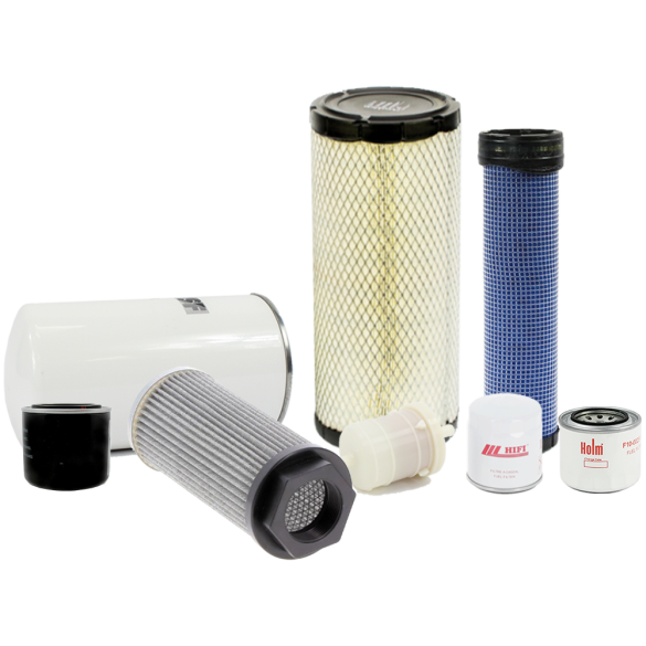 Holm K80-7338-HOL Ausa D 350 AHG 4X4 Dumper Kubota V 2400 Engine 1000 Hour Service Kit