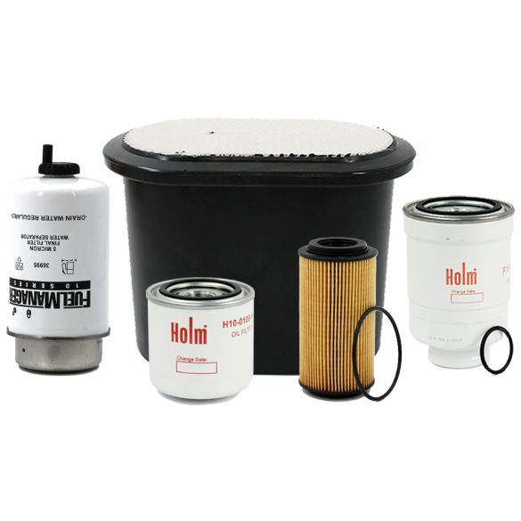 JCB 3CX Compact Loader Bespoke 500 Hour Filter Kit (CL1467) | Holm K80-7919-HOL