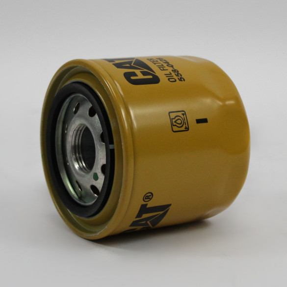 Top view of Genuine Caterpillar 558-0428 Spin On Oil Filter for heavy plant machinery from Holm (L10-0150-CAT)